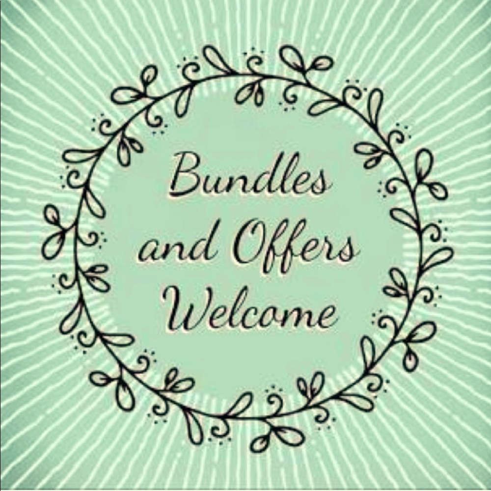 $3 Size: OS
Bundle your likes, Make an offer and get Great Discounts!